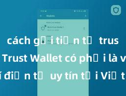 cách gửi tiền từ trust wallet Trust Wallet có phải là ví điện tử uy tín tại Việt Nam không?