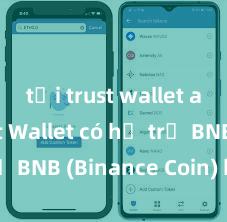 tải trust wallet apk Trust Wallet có hỗ trợ BNB (Binance Coin) không?